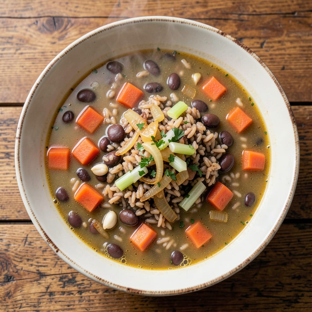 Bean and Rice Slow Cooker Soup Recipe: Hearty One-Pot Magic