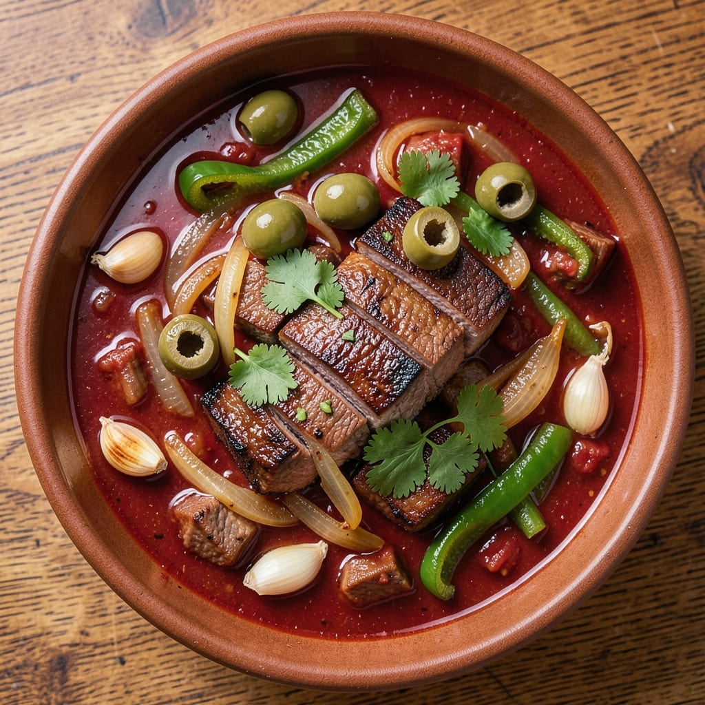 Beef Picadillo Soup Recipe: Spiced Tomato and Rice Stew With Tender Meat