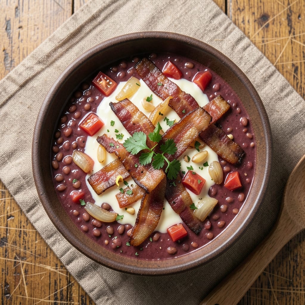 Bacon Red Lentil Soup Recipe: Smoky-Sweet Depth With Crispy Edges