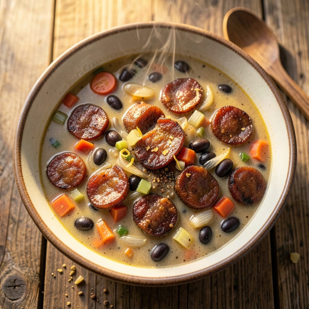 Bean and Chorizo Soup Recipe: Smoky Spice and Hearty Protein in One Pot