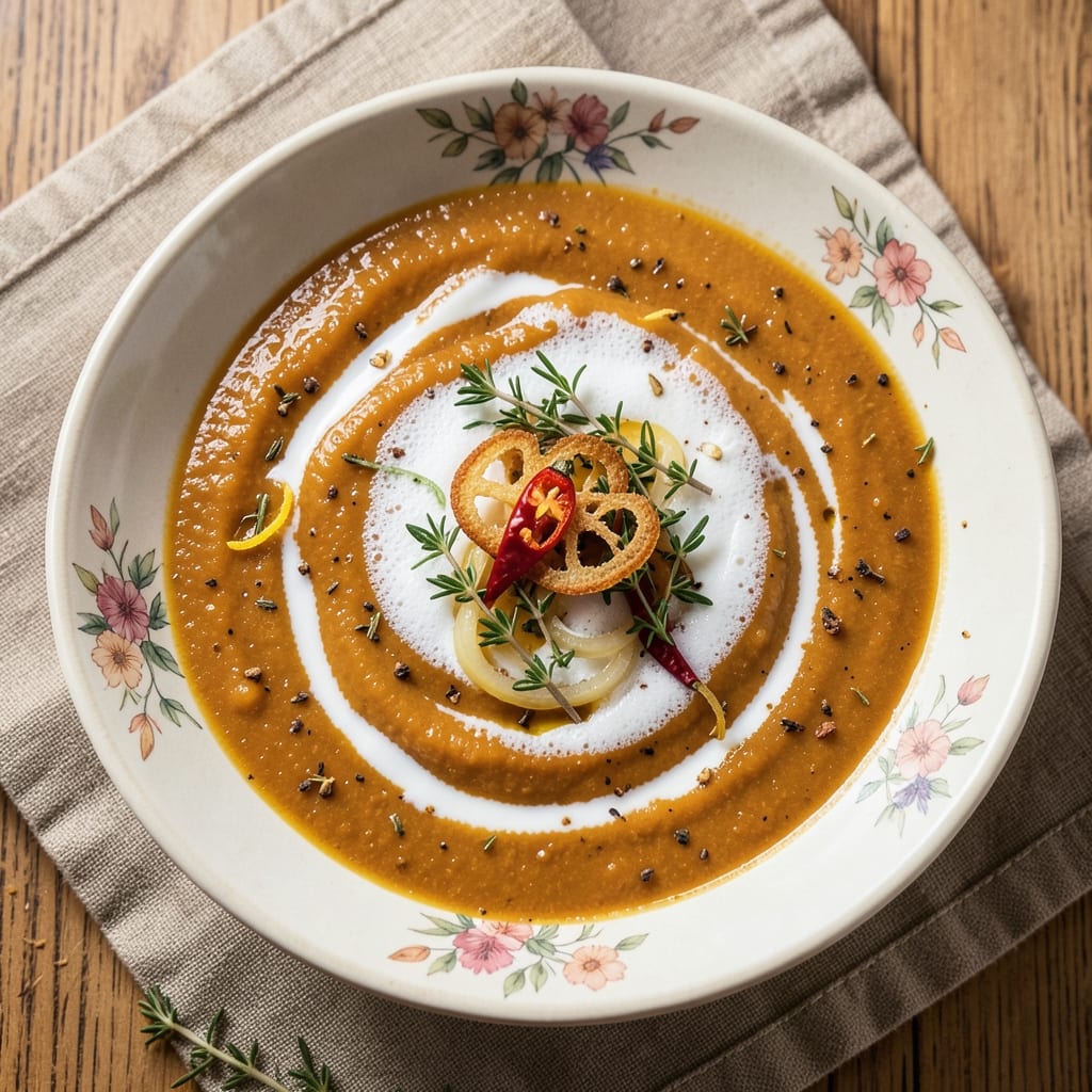 Bahamian Pumpkin Soup Recipe: Spiced Coconut and Citrus Brightness