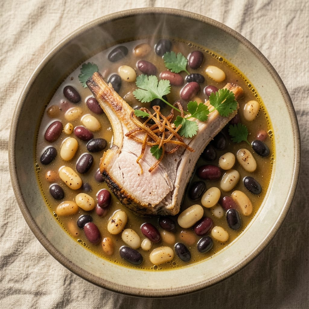 16 Bean Soup Recipe With Ham Bone: Rich Umami Infusion From Bone Broth