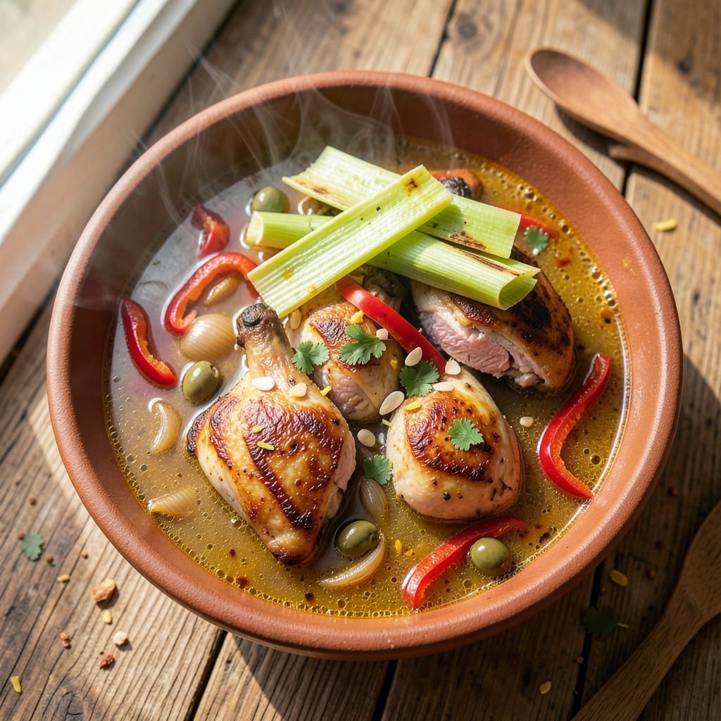 Authentic Cuban Chicken Soup Recipe: Bold Cilantro-Lime Broth With Tender Shreds