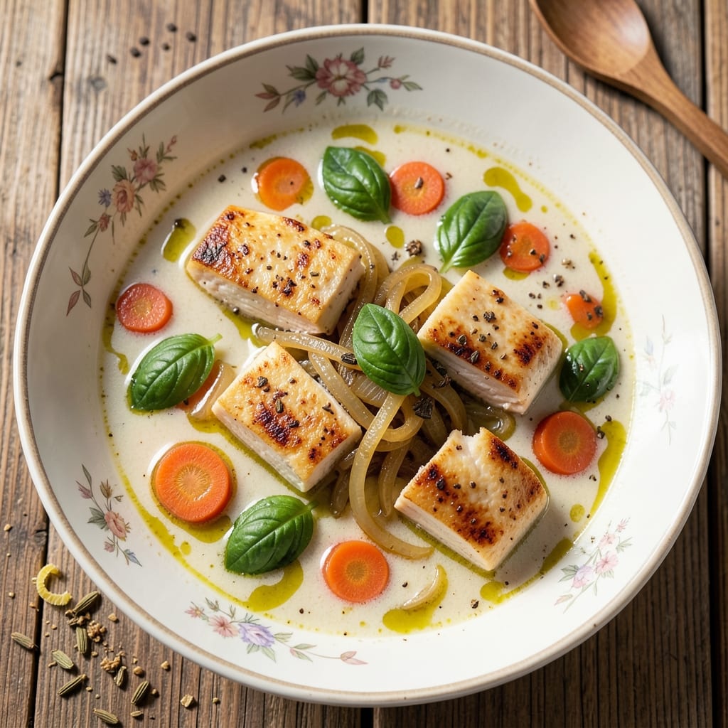 Basil Chicken Soup Recipe: Herby Simmered Comfort in 30 Minutes