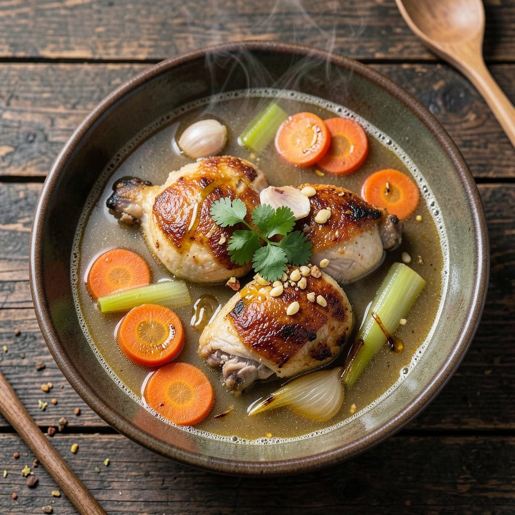 African Chicken Soup Recipe: Slow-Simmered Spice and Herbal Harmony