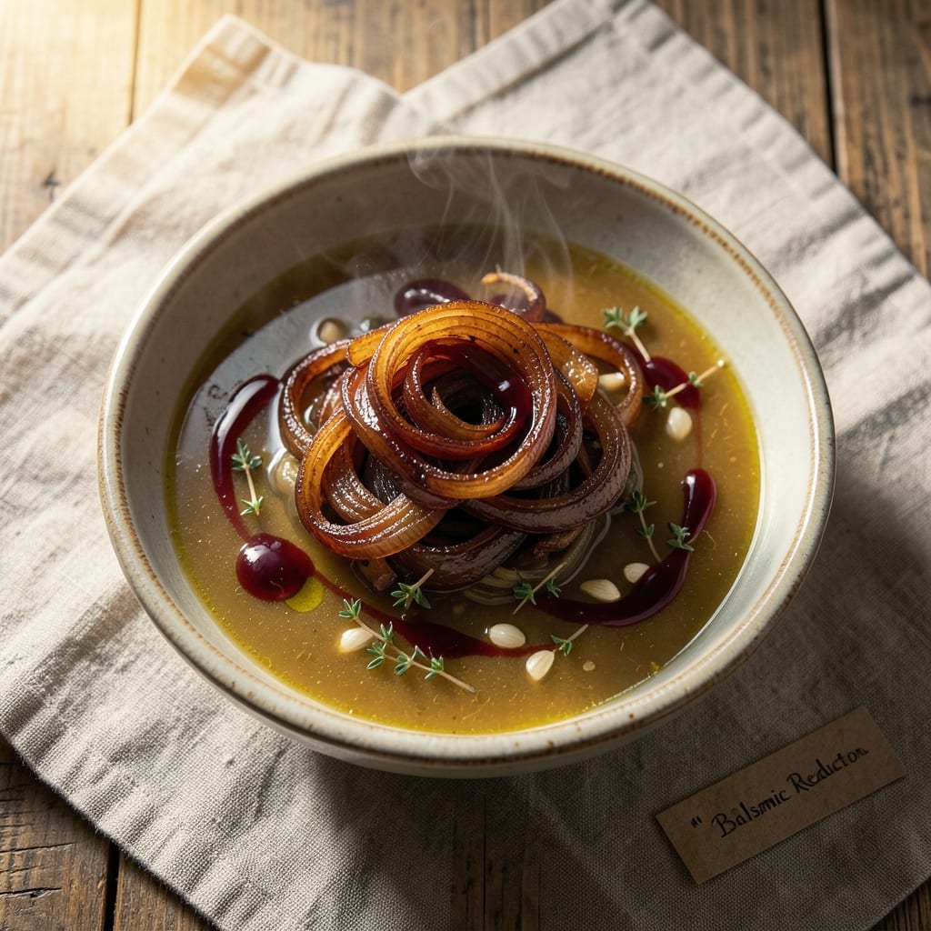 Alcohol-Free French Onion Soup Recipe: Deep Caramelized Onions and Melty Cheese Top