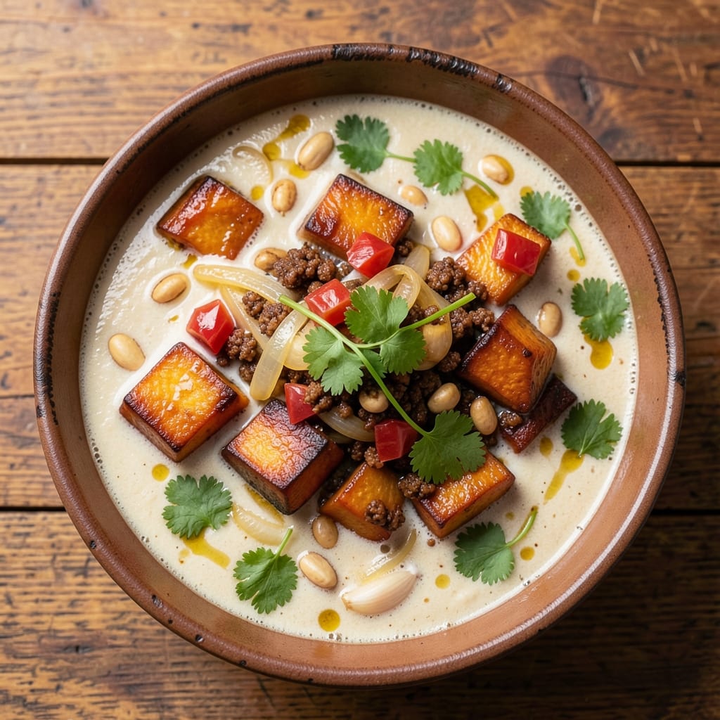 African Peanut Sweet Potato Soup Recipe: Toasted Nut and Spice Harmony in One Pot