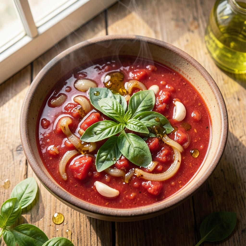 Barefoot Contessa's Tomato Basil Soup Recipe: Velvety Smooth With Fresh Herb Brightness