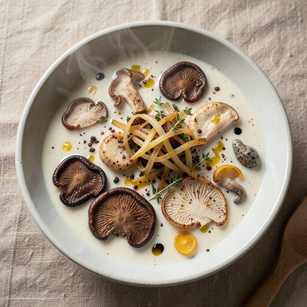 Five Mushroom Soup Recipe: Earthy Depth With Umami-Rich Broth